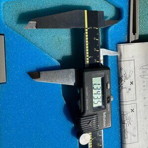 #7441 MITUTOYO DIGITAL CALIPERS W/SPC